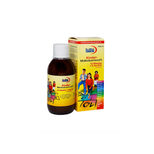 شربت کيندر مولتي ويتامين سافت شربت 200میلی لیتر (يوروويتال)