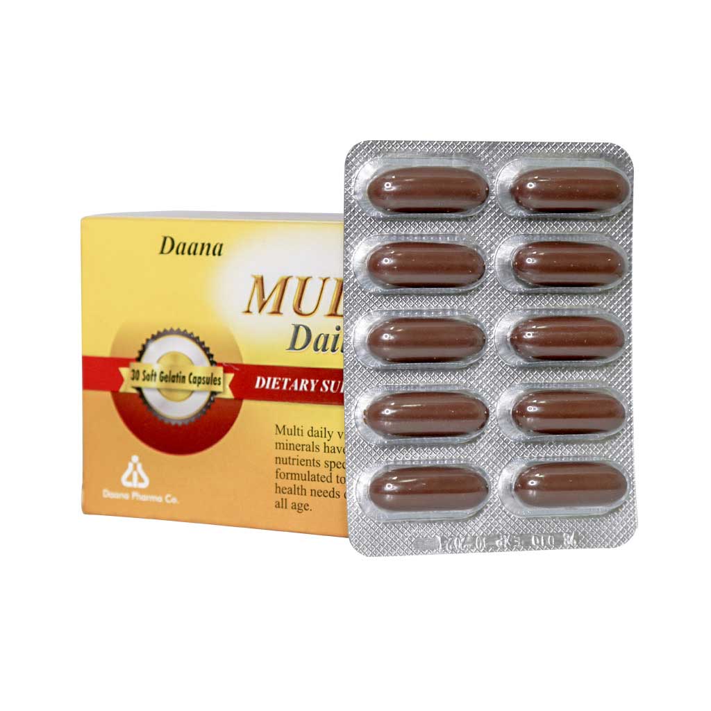 کپسول مولتی دیلی دانا 30 عدد - Image 2