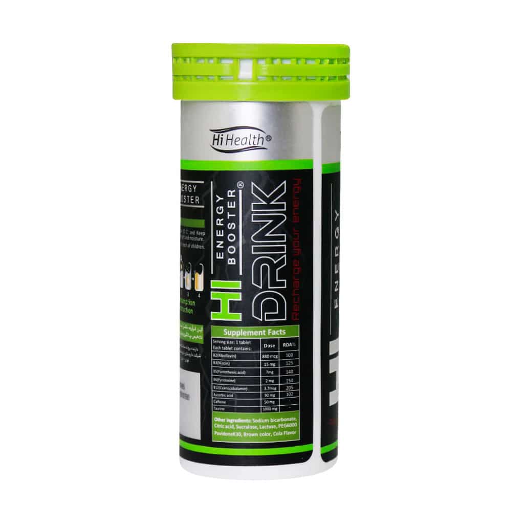 قرص جوشان های درینک های هلث 10 عدد - Image 2