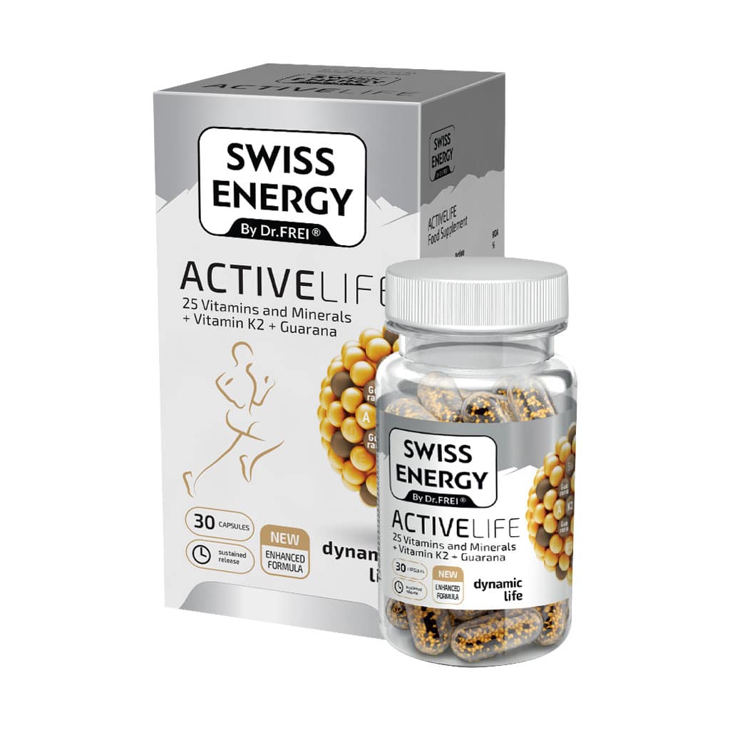 کپسول اکتیو لایف سوییس انرژی 30 عدد - Image 2