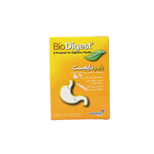 ساشه بایو دایجست تک ژن فارما 15 عدد