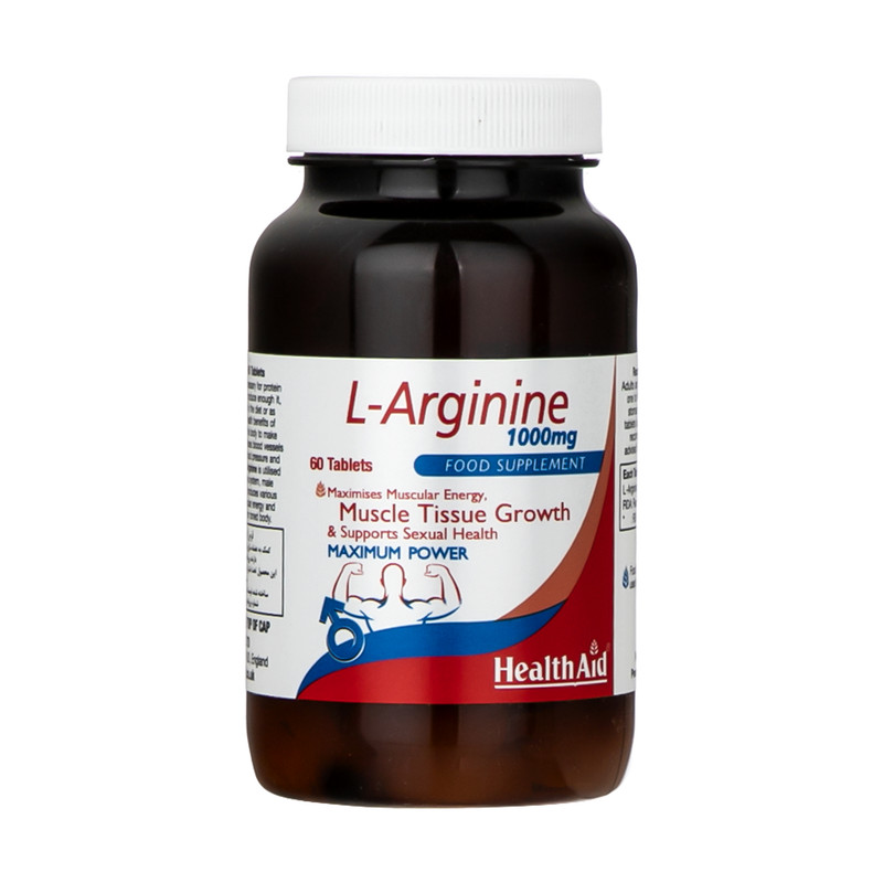 قرص ال آرژنین 1000 میلی گرم هلث اید