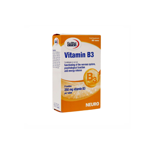 قرص ويتامين ب3 250 میلی گرم 60عددي يوروويتال
