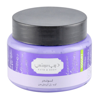کرم ژل آبرسان بدن (ماست بدن) دیپ سنس مدل Lavender حجم 250 میلی لیتر - Image 2